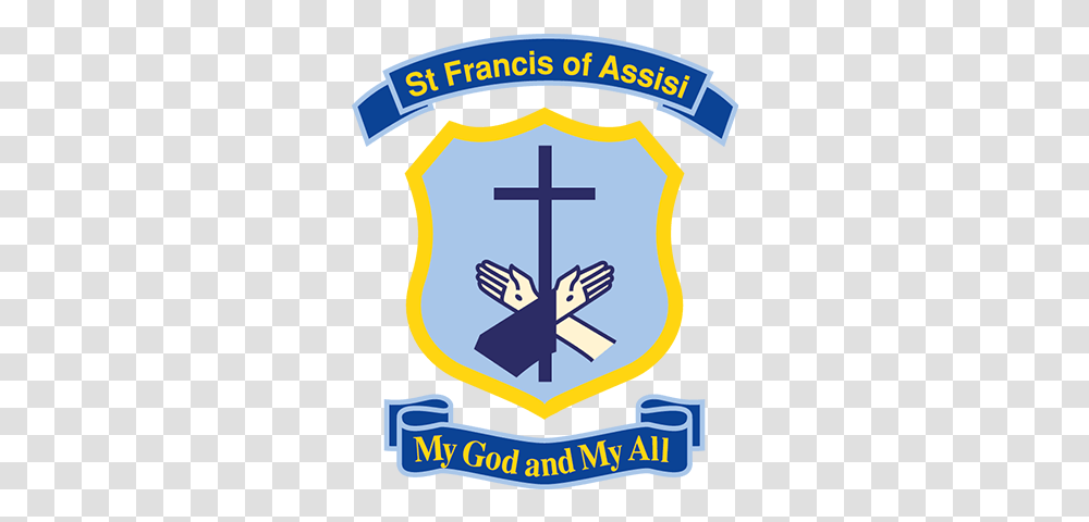 St Francis Of Assisi School Logo, Armor, Shield Transparent Png