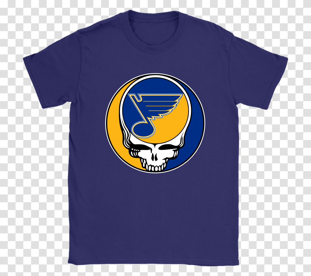 St Grateful Dead St Louis Blues T Shirt, Clothing, Apparel, T-Shirt, Sleeve Transparent Png