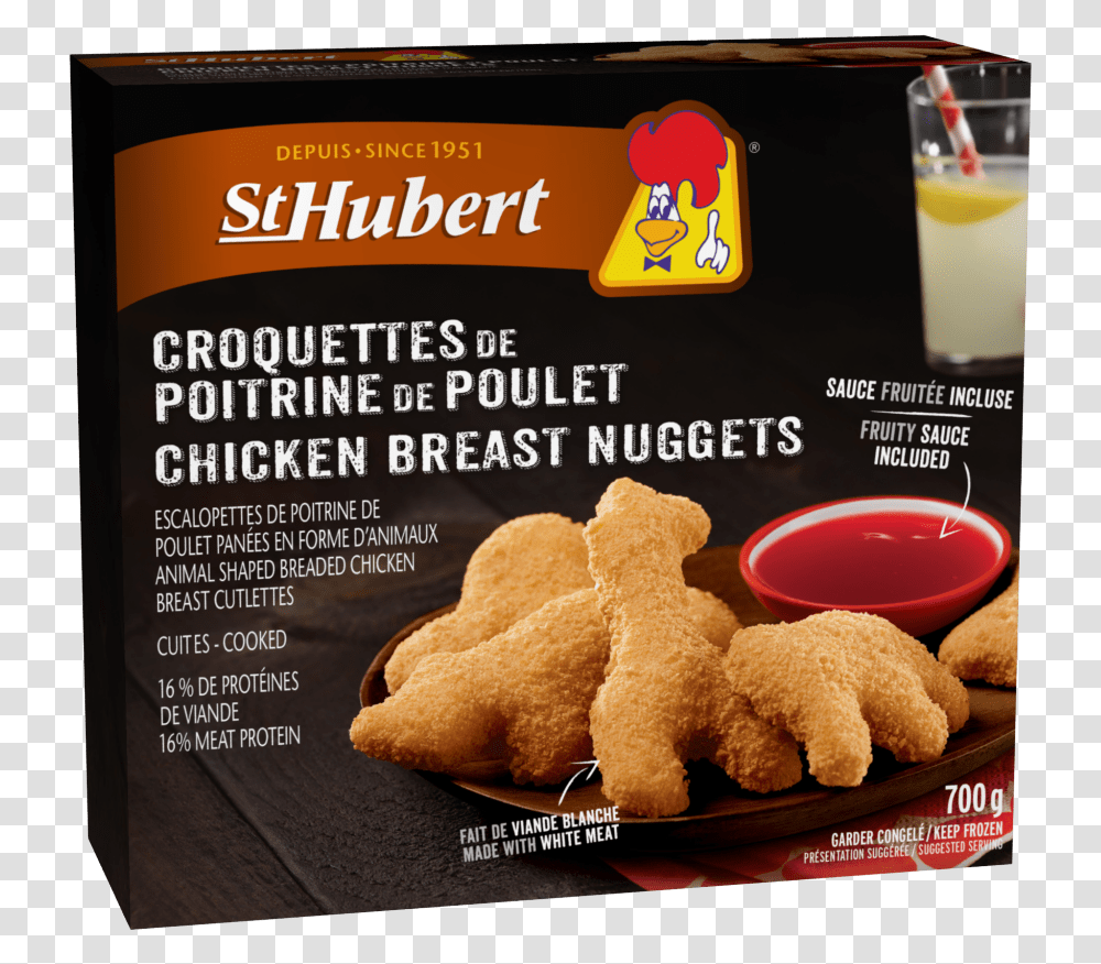 St Hubert Brand Chicken Nuggets, Fried Chicken, Food, Teddy Bear, Toy Transparent Png