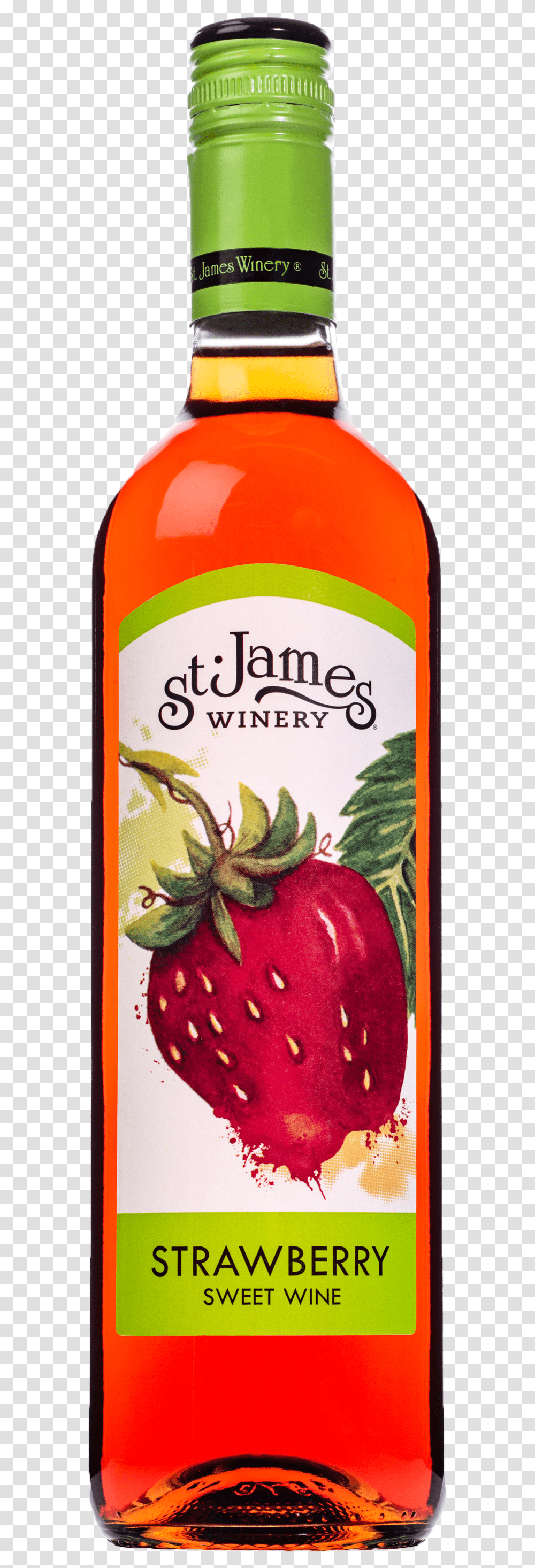 St James Winery Strawberry Wine, Food, Plant, Beer Transparent Png