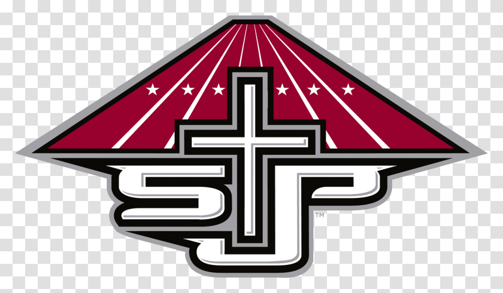 St Joe's Prep Sports Sjprepsports Twitter Logo St Joseph Prep, Symbol, Cross, Art, Parliament Transparent Png