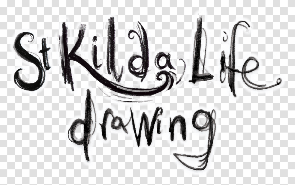 St Kilda Life Drawing Dot, Text, Label, Doodle, Art Transparent Png