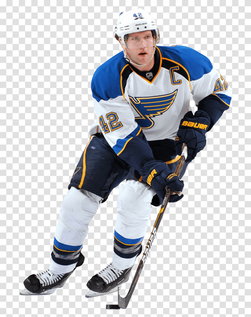 St Louis Blues Defeat Dallas Stars St Louis Blues Player, Helmet, Clothing, Person, Human Transparent Png