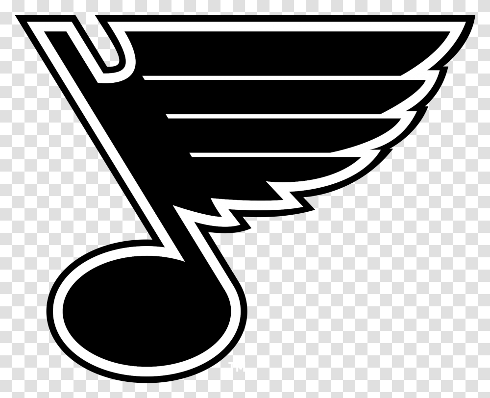 St Louis Blues Logo St Louis Blues Logo, Symbol, Stencil, Emblem Transparent Png