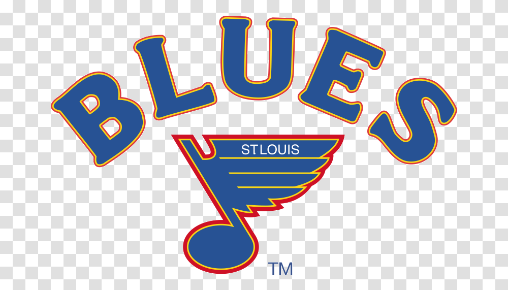 St Louis Blues Old Logo Clipart 1984 St Louis Blues Logo, Text, Light, Urban, Symbol Transparent Png