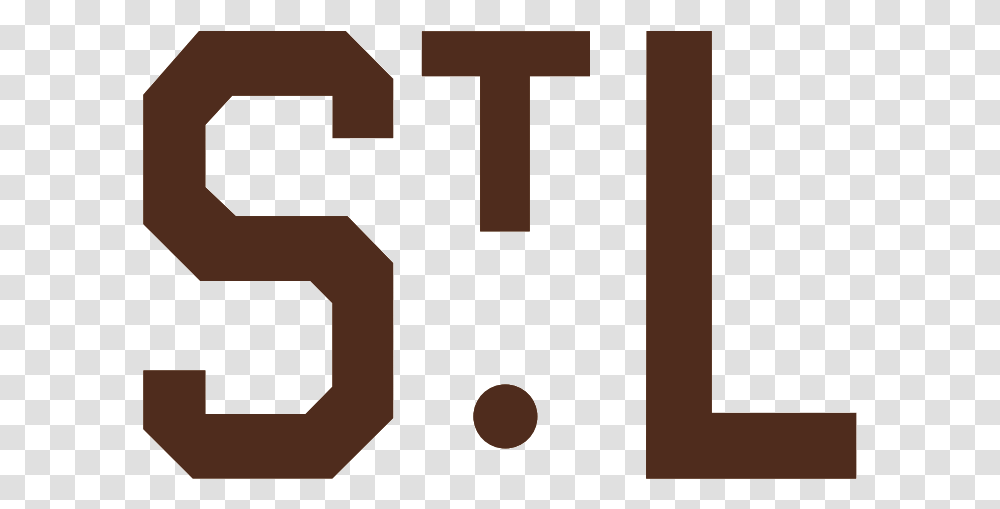 St Louis Browns Logo, Cross, Number Transparent Png