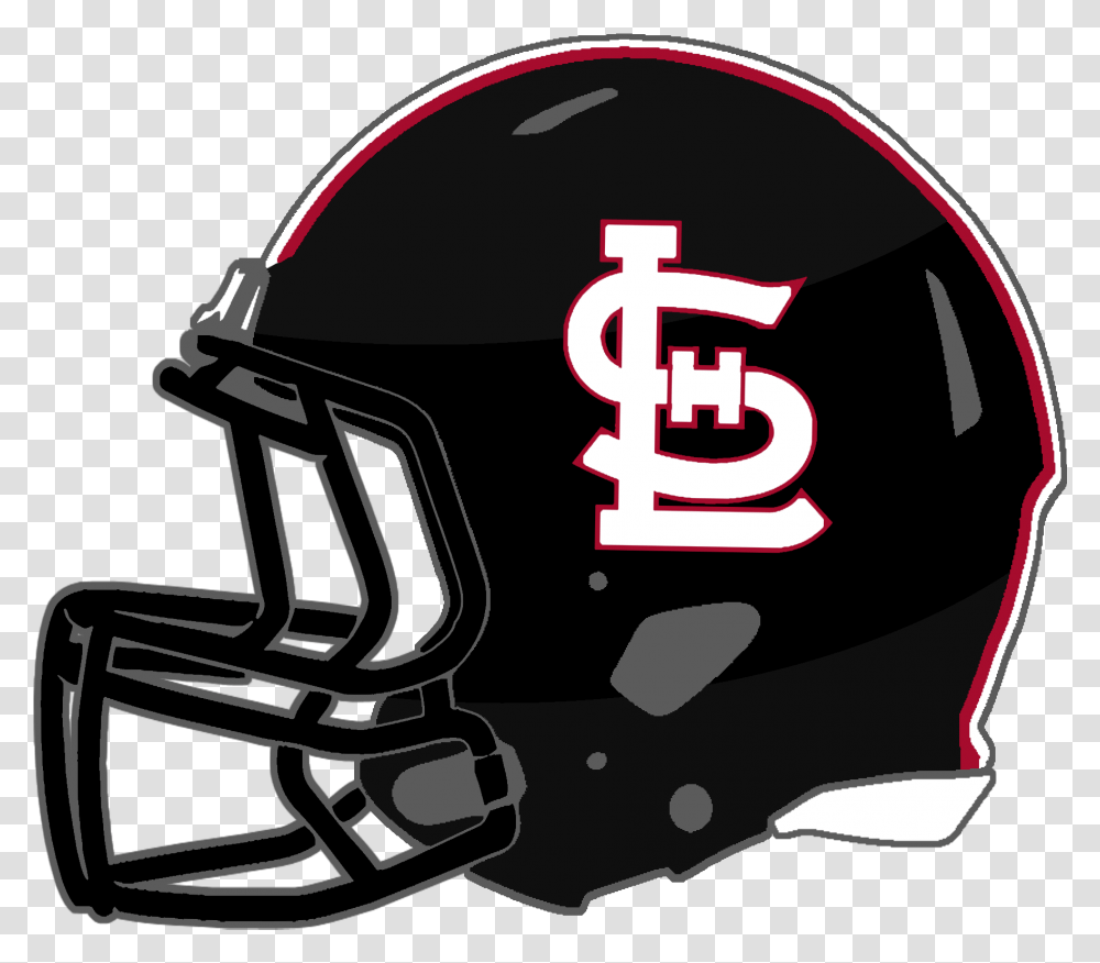 St Louis Cardinals Black, Apparel, Helmet, Football Helmet Transparent Png
