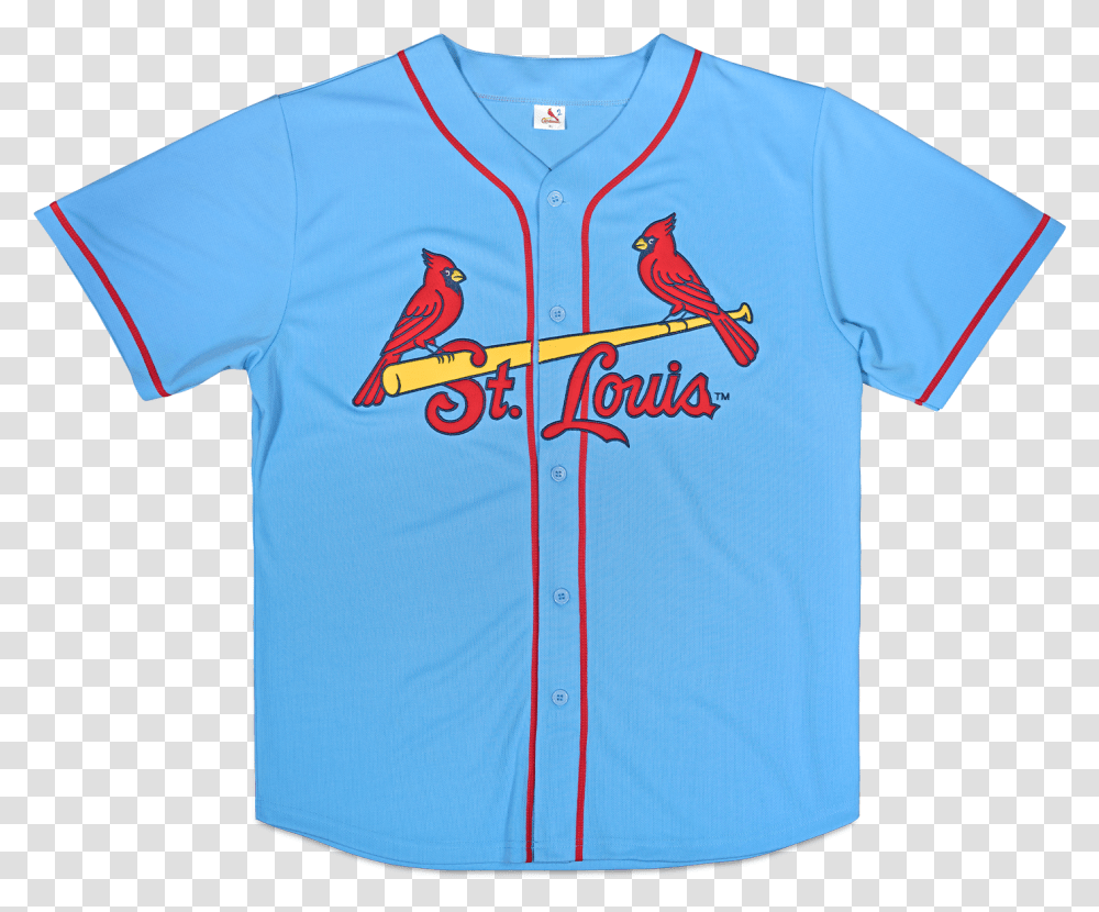 St Louis Cardinals St Louis Cardinals Light Blue Jersey, Apparel, Shirt Transparent Png