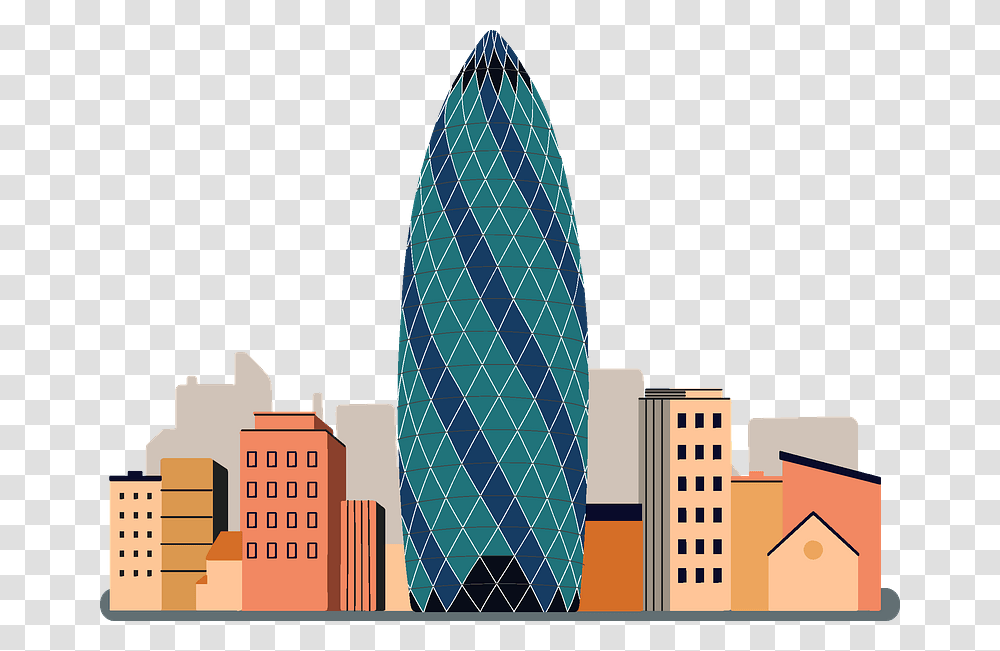 St Mary Axe Clipart, High Rise, City, Urban, Building Transparent Png