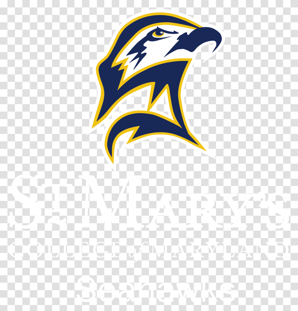 St Mary's College Of Maryland Seahawk, Emblem, Logo, Trademark Transparent Png