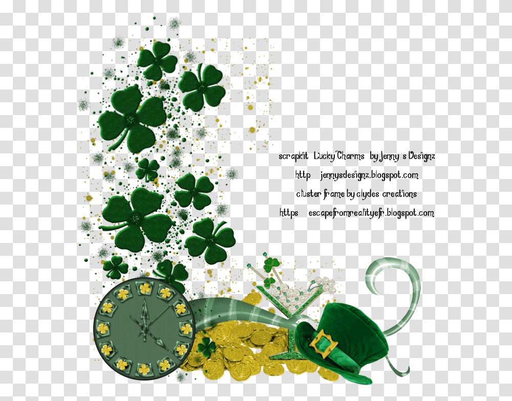 St Patrick's Day Cartoons, Clock Tower, Green, Plant Transparent Png