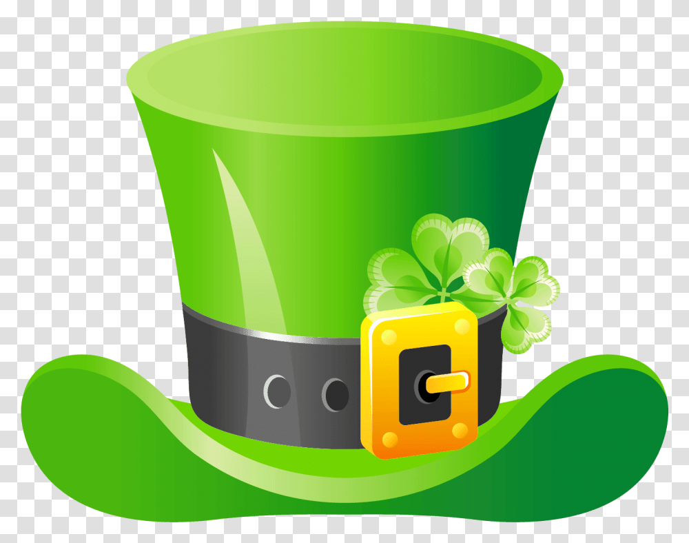 St Patrick's Day Green Hat St Patrick's Day, Tape, Recycling Symbol, Beverage, Drink Transparent Png