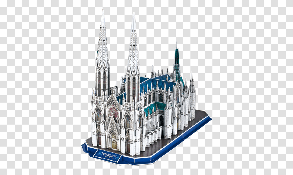 St. Patrick's Cathedral, Spire, Tower, Architecture, Building Transparent Png