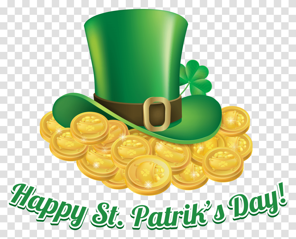 St Patrick's Day Pot Of Gold Transparent Png