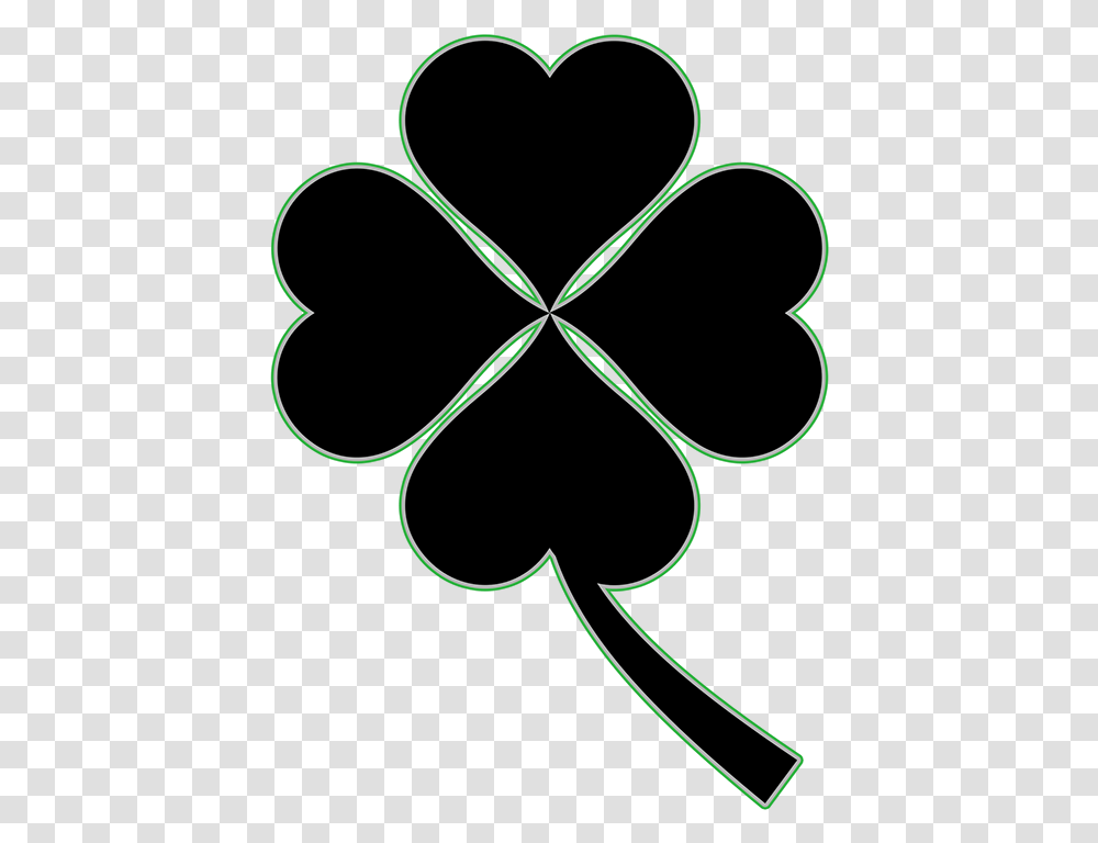St Patrickquots Day Clip Art Shamrocks Green Four Leaf Clover, Pattern, Ornament, Fractal, Spider Transparent Png