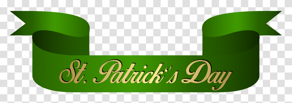 St Patricks Day Banner Clip Art, Logo, Outdoors Transparent Png