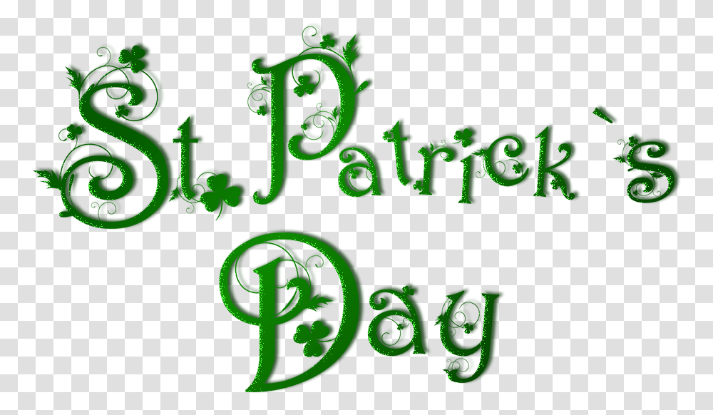 St Patricks Day Clip Art, Green, Number Transparent Png
