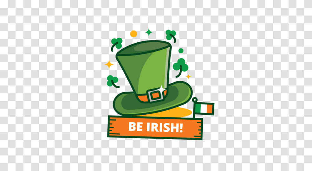 St Patricks Day Green Hat Sticker, Apparel, Coffee Cup Transparent Png