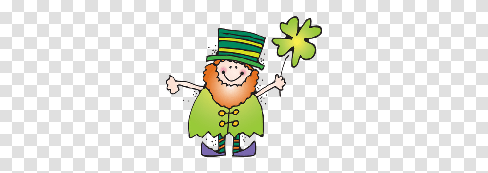 St Patricks Rock Painting Ideas Saints Clip Art, Elf, Person, Plant, People Transparent Png