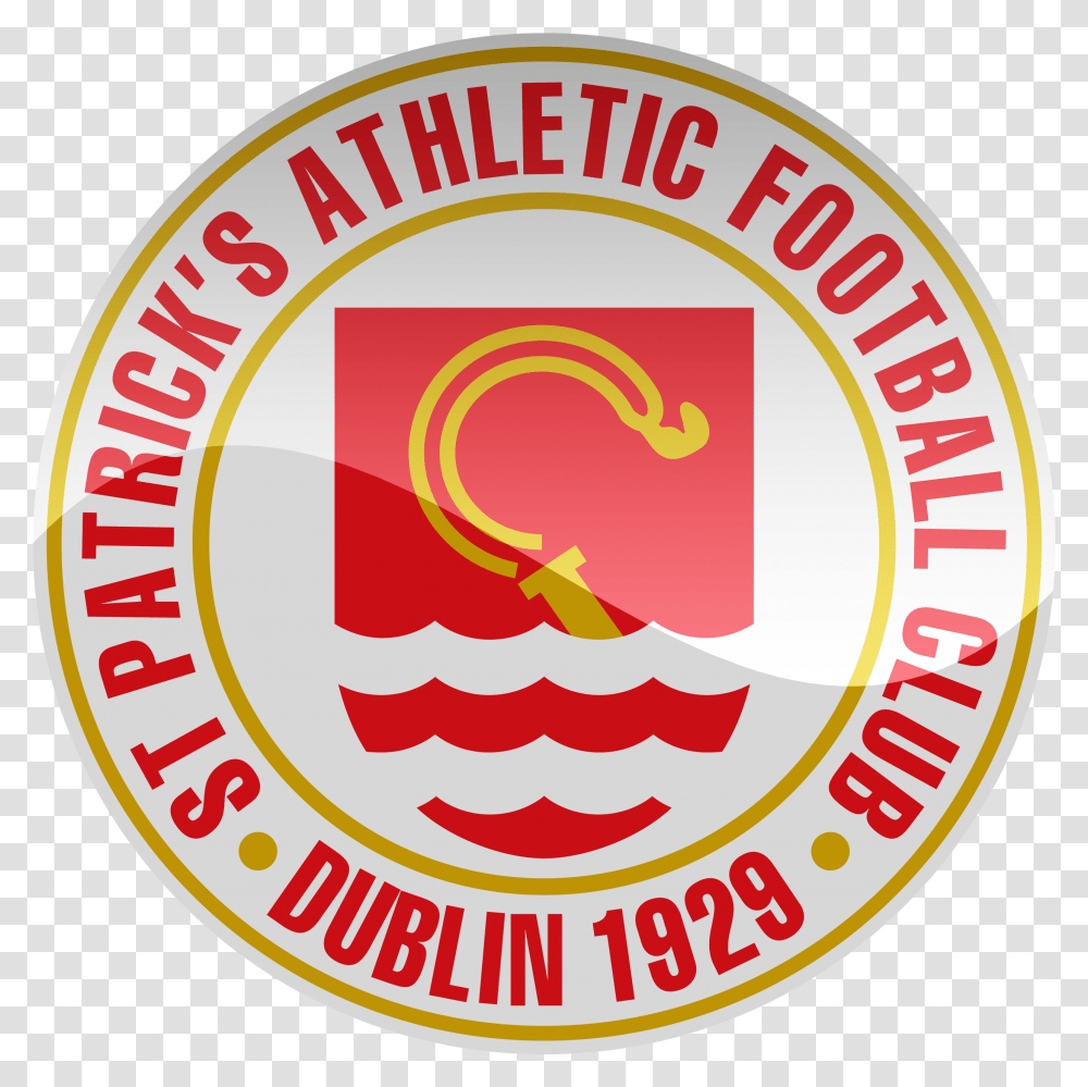 St Patrick's Athletic Fc Hd Logo Football Logos Utsunomiya Burned Dumplings, Symbol, Trademark, Label, Text Transparent Png