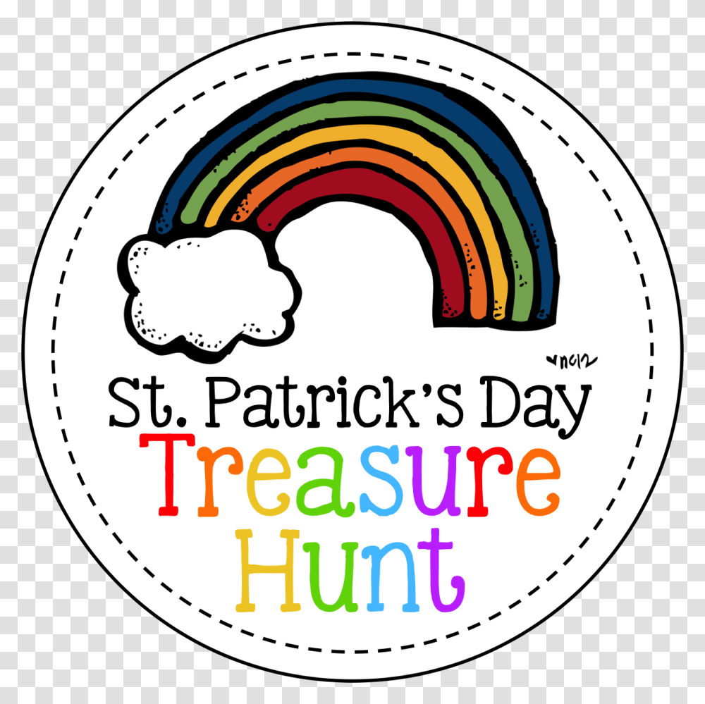 St Pats Treasure Hunt Freebie, Label, Logo Transparent Png