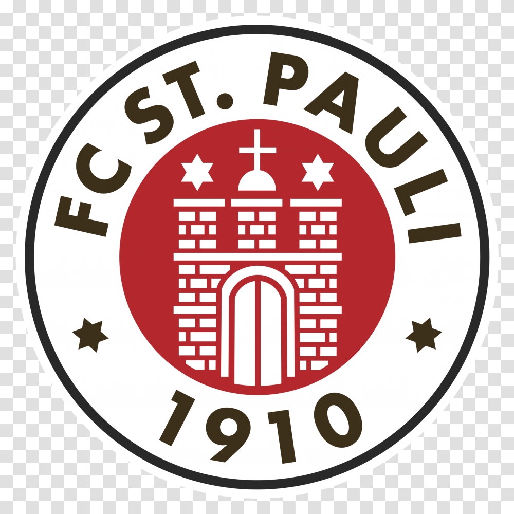 St Pauli Logo Svg Circle, Symbol, Trademark, Badge, Text Transparent Png
