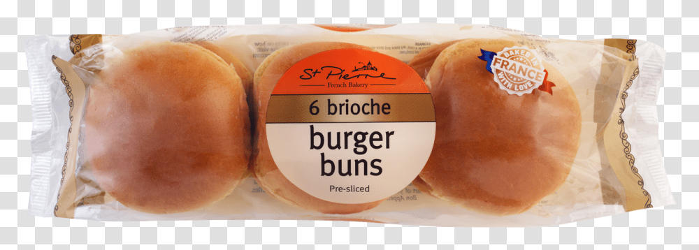 St Pierre Brioche Burger Buns 6 Pack Download Bun, Bread, Food, Pork, Ham Transparent Png