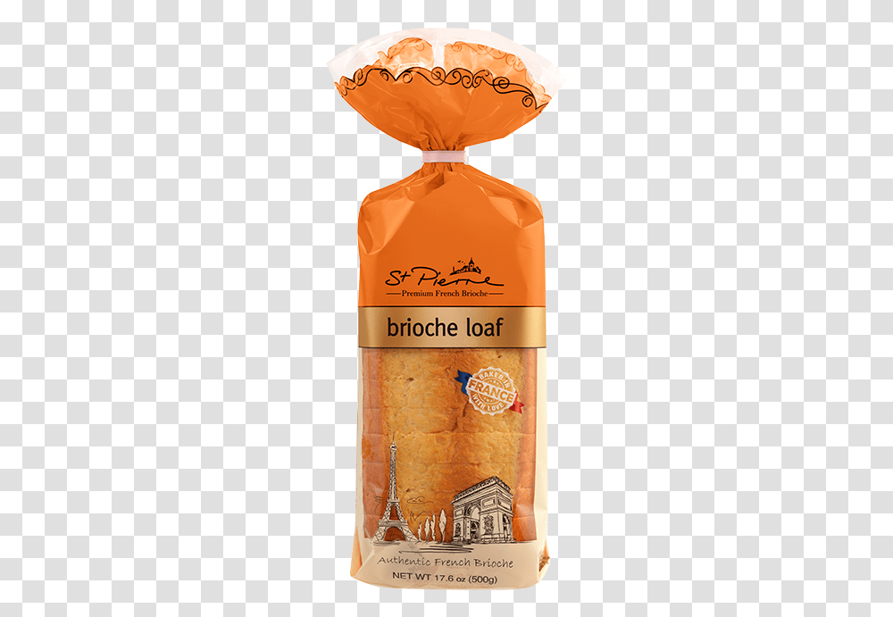 St Pierre St Pierre Brioche Chocolate Chip Loaf, Bread, Food, Sweets, Plant Transparent Png