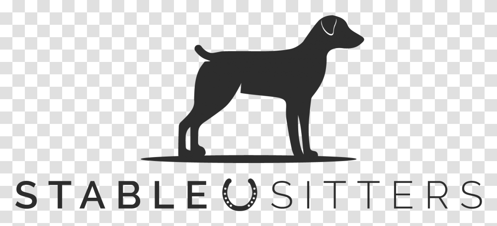 Stable Sitters Calf Dobermann, Silhouette, Pet, Animal, Statue Transparent Png