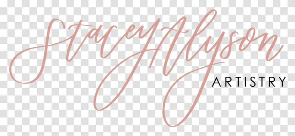 Stacey Alyson, Handwriting, Calligraphy, Bow Transparent Png