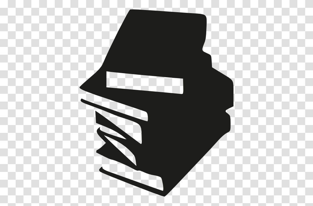 Stack Of Books Clip Art, Apparel, Silhouette, Stencil Transparent Png