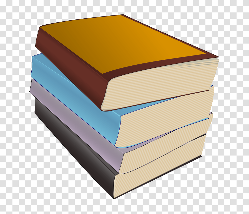 Stack Of Books Clipart, Box, Novel Transparent Png