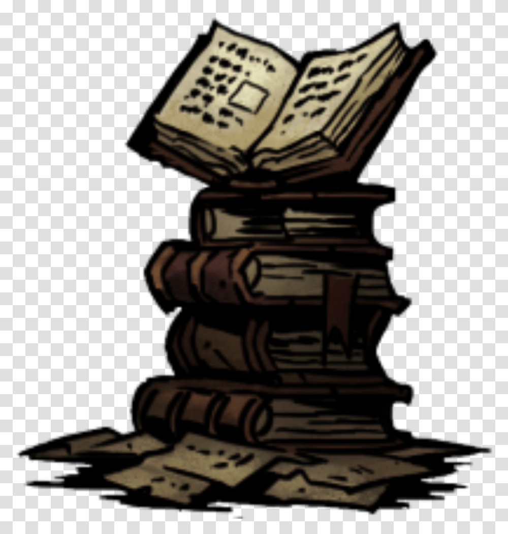 Stack Of Books Darkest Dungeon Stack Of Books, Piano, Leisure Activities, Musical Instrument Transparent Png