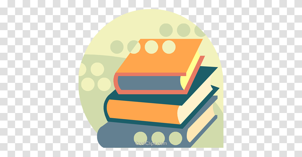 Stack Of Books Royalty Free Vector Clip Art Illustration, Novel Transparent Png