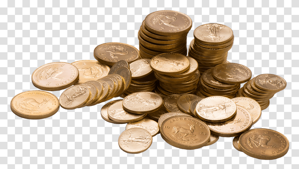 Stack Of Coin, Money, Treasure, Gold, Nickel Transparent Png