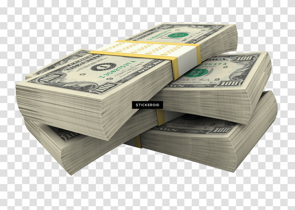 Stack Of Dollar Bills Money Stack Of Money Transparent Png