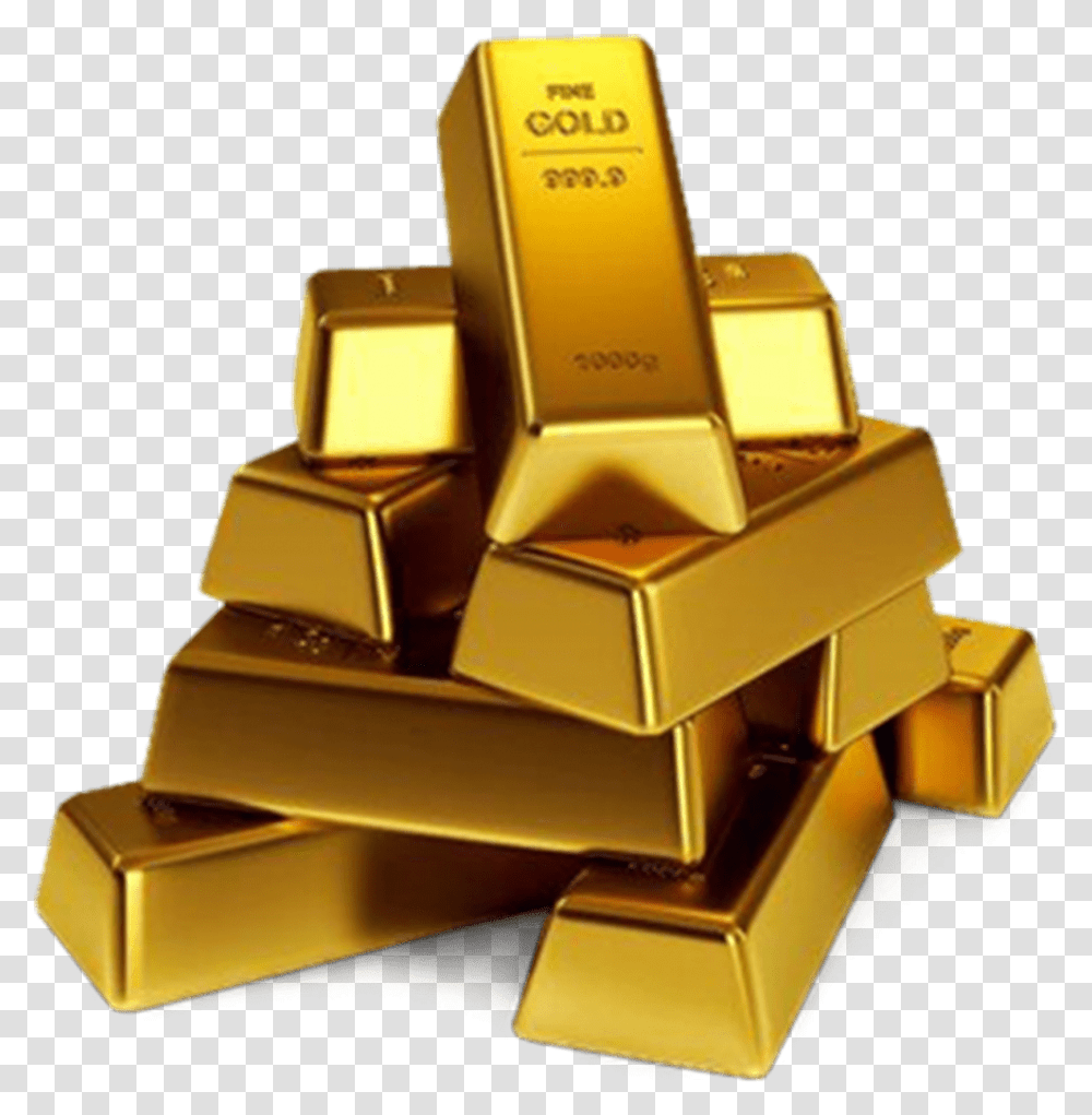 Stack Of Gold Bars Image Gold Bars, Treasure, Toy Transparent Png