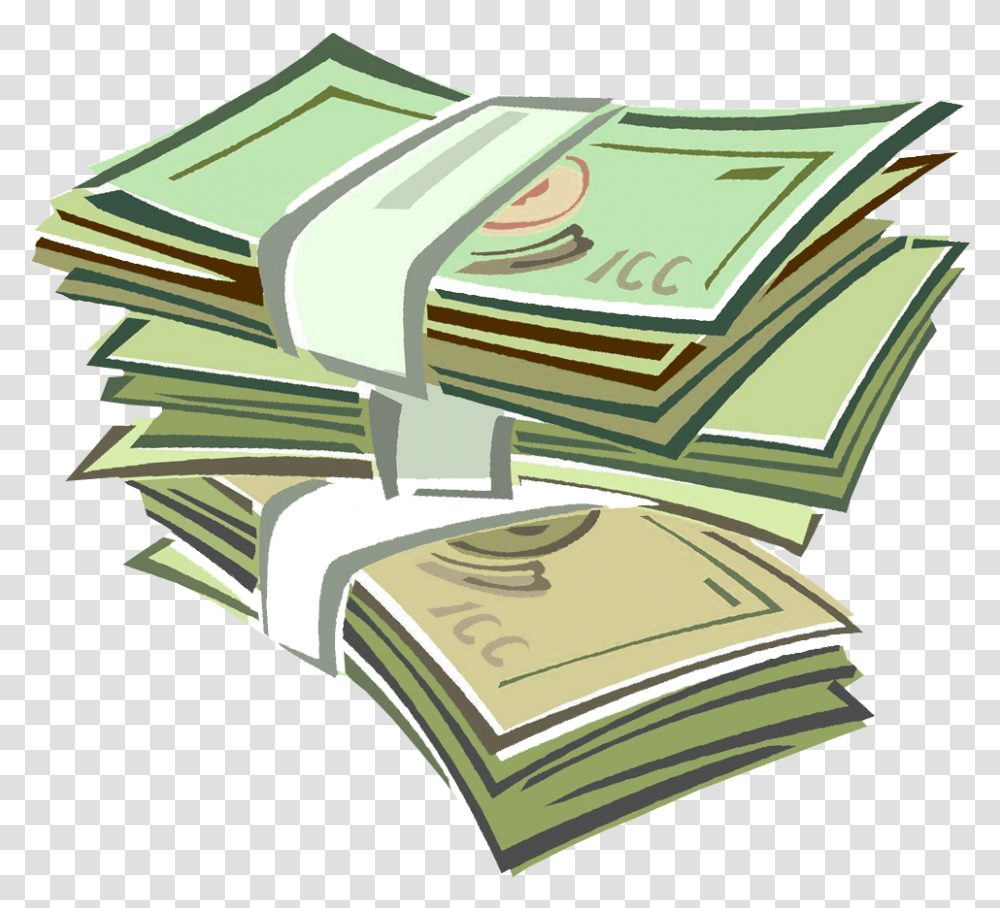 Stack Of Money Clipart Download, Book, Novel Transparent Png