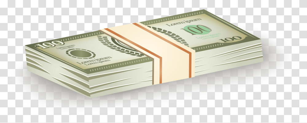 Stack Of Money, Dollar, Paper, Box Transparent Png