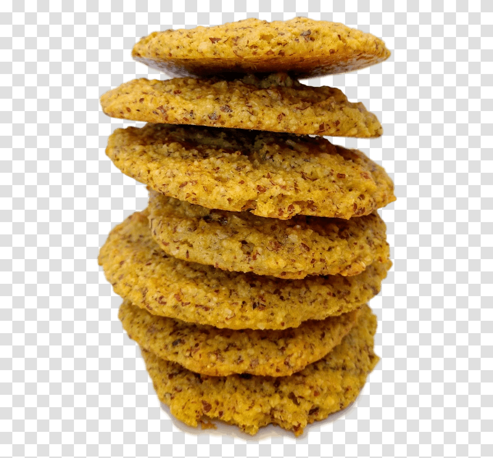 Stack Of My Low Carb Cookies Anzac Biscuit, Burger, Food, Bread, Cracker Transparent Png