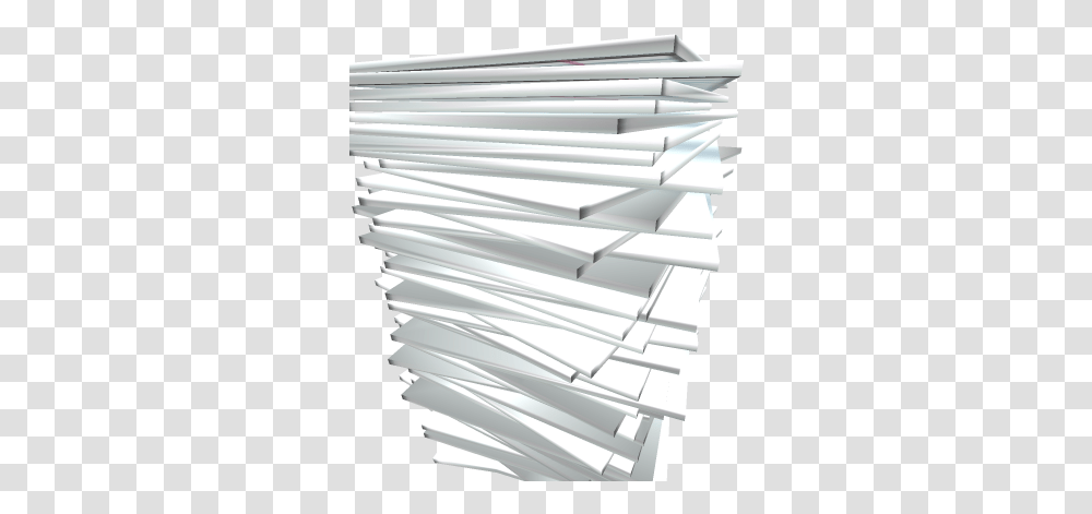 Stack Of Notebook Paper Read Desc Roblox Wood, Staircase, File Transparent Png