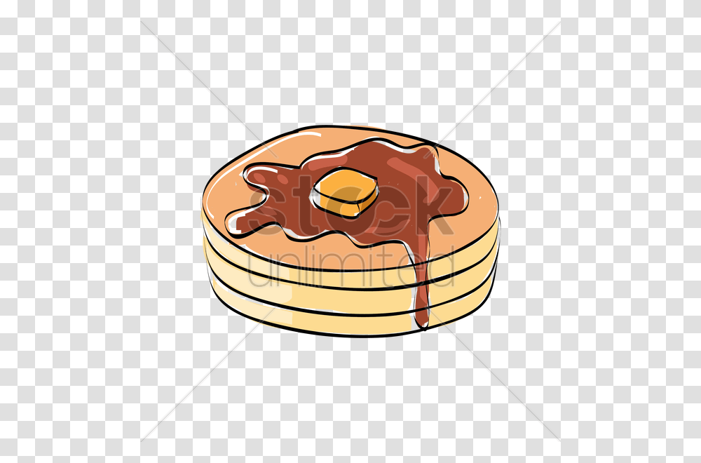 Stack Of Pancakes Vector Image, Food, Furniture, Sweets, Pork Transparent Png