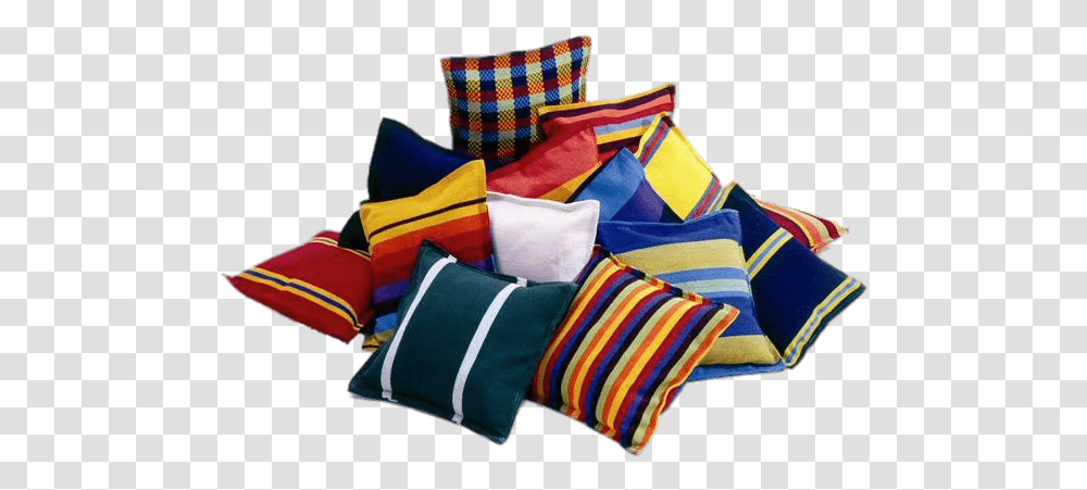 Stack Of Pillows Cushions In A Pile, Blanket Transparent Png