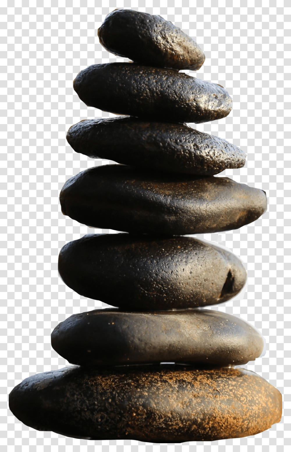 Stacked Rocks Meditation, Pebble, Bread, Food, Spiral Transparent Png