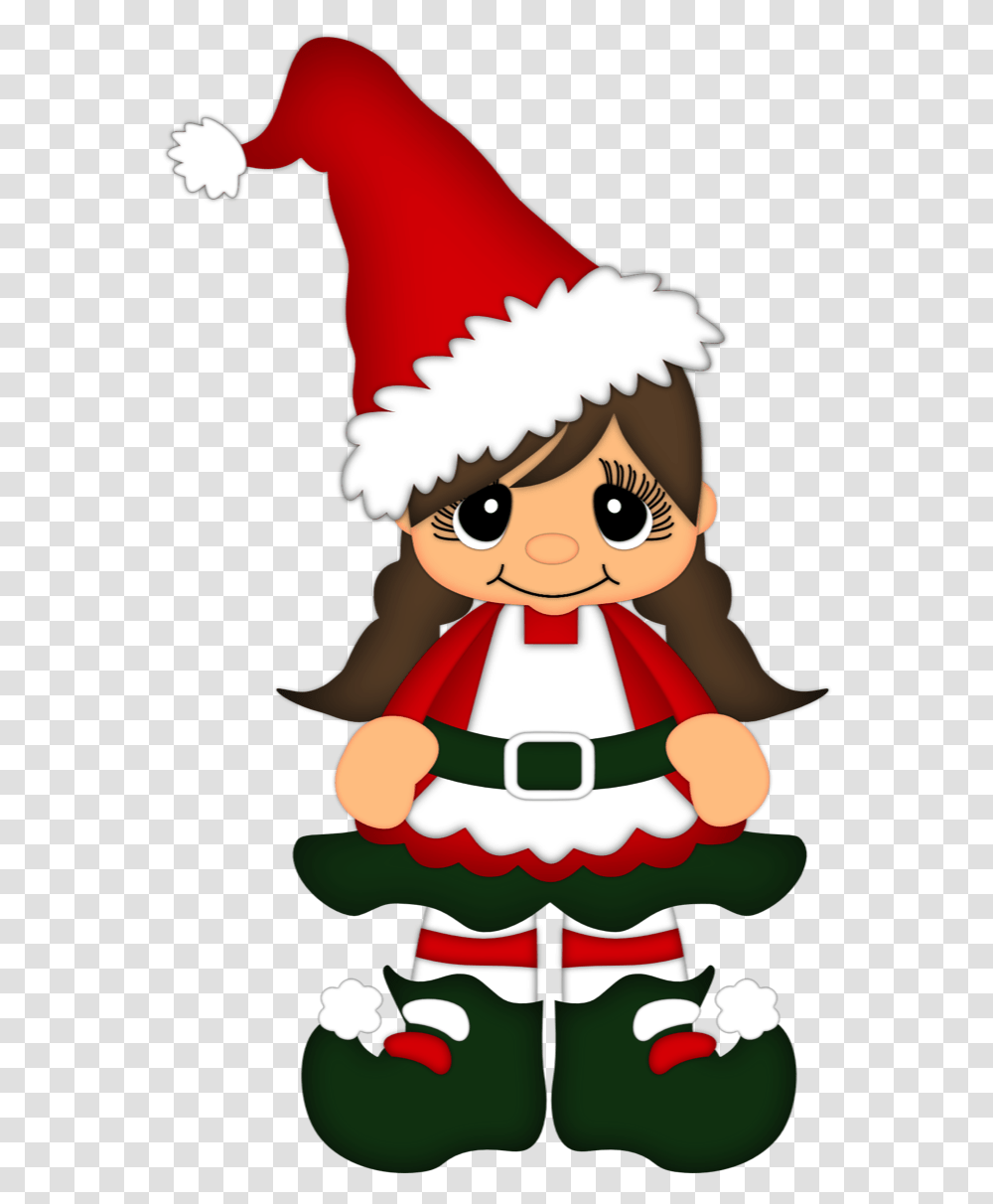Stacks Image Christmas Girl Clipart, Elf, Person, Human, Toy Transparent Png
