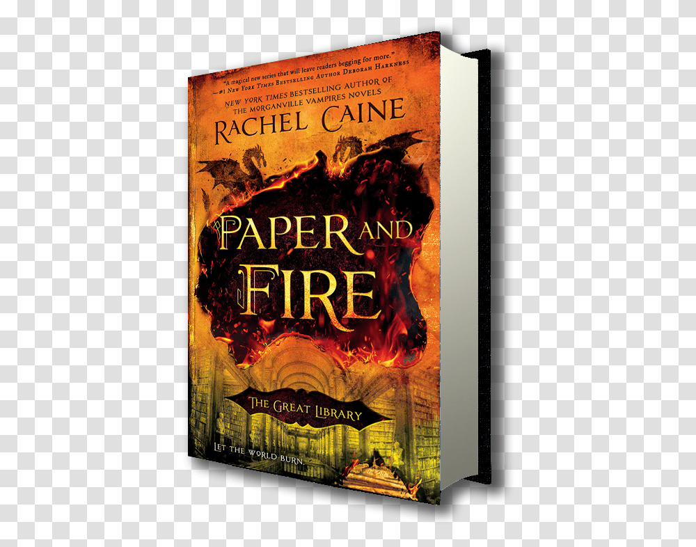 Stacks Image Rachel Caine Books Great Library, Novel, Poster, Advertisement, Flyer Transparent Png