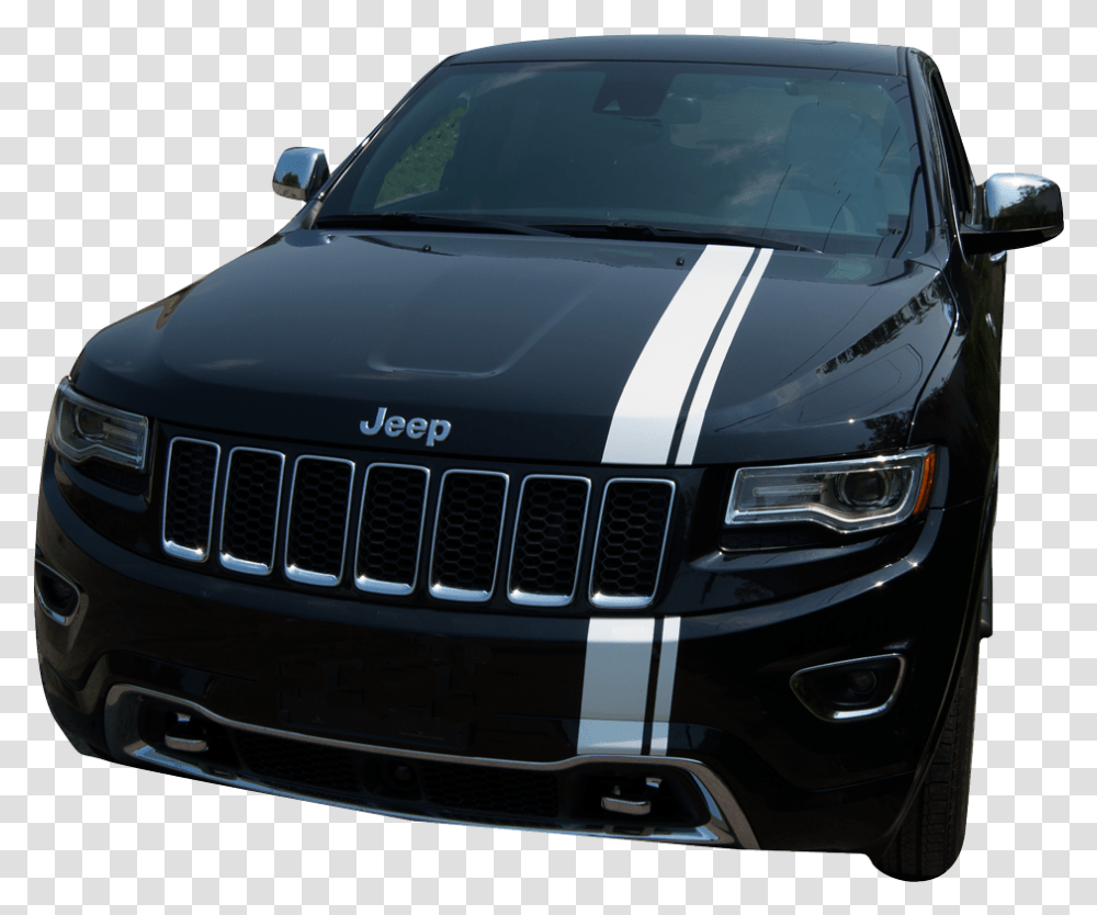 Stacks Image Racing Stripe On A Jeep Grand Cherokee, Car, Vehicle, Transportation, Windshield Transparent Png