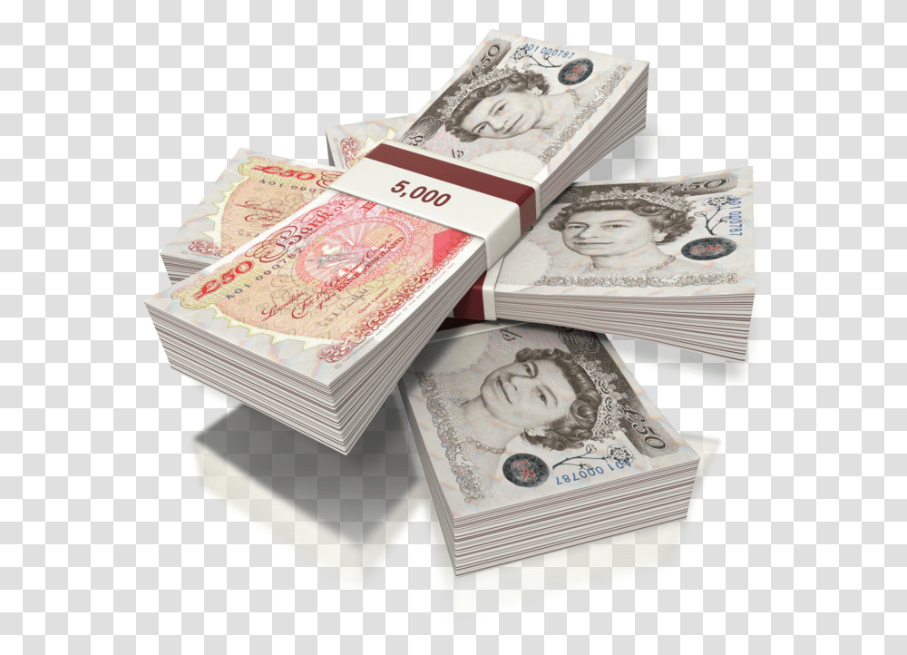 Stacks Of British Pounds, Money, Dollar, Cat, Pet Transparent Png