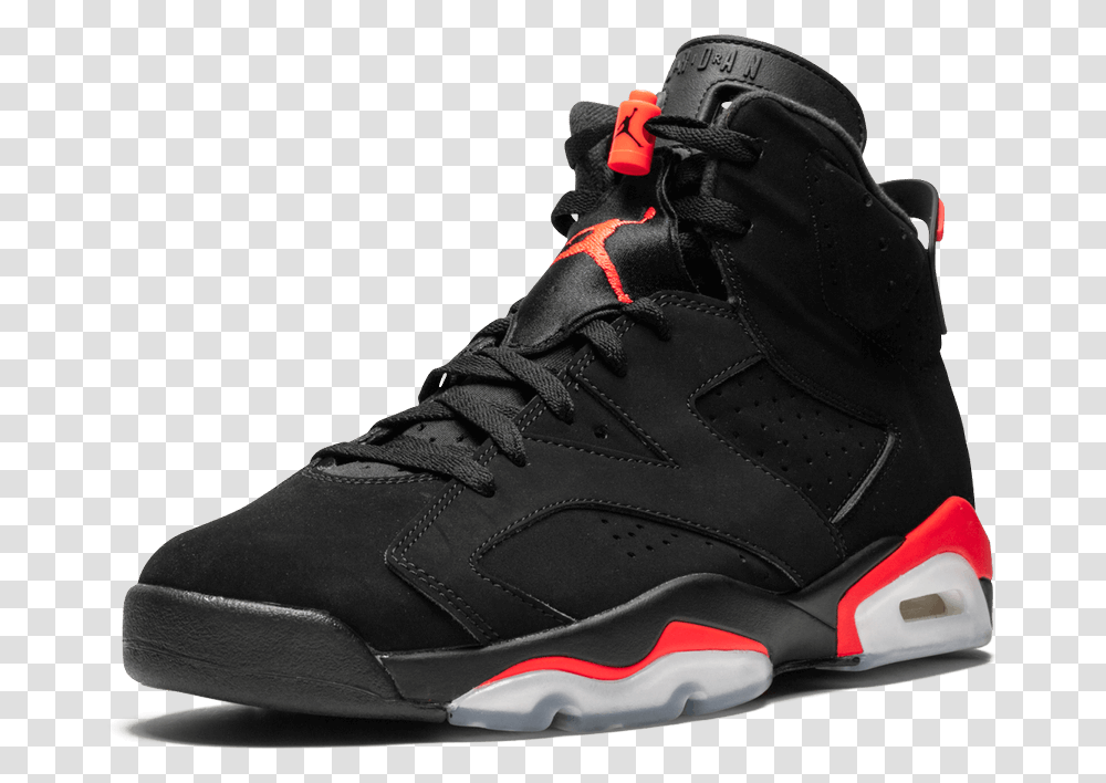 Stadium Goods Jordan 6 Infrared, Clothing, Apparel, Footwear, Shoe Transparent Png