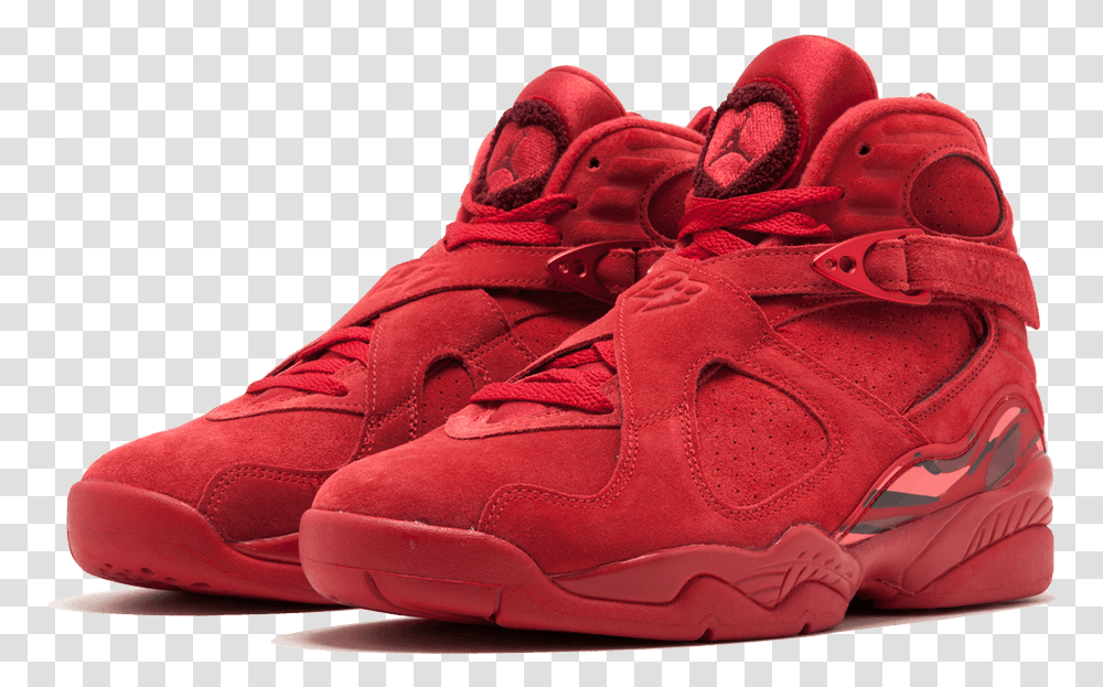 Stadium Goods Valentines Day Jordan 8, Clothing, Apparel, Shoe, Footwear Transparent Png